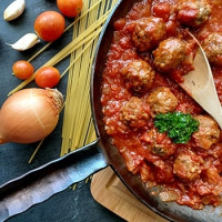 Italian Meatballs in Tomato Sauce