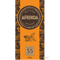 Afrikoa - 55% semi sweet